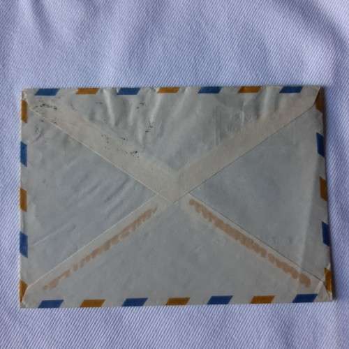 Airmail cover from Stockholm, Sweden to Johannesburg, South Africa - Dated 17 March 1955