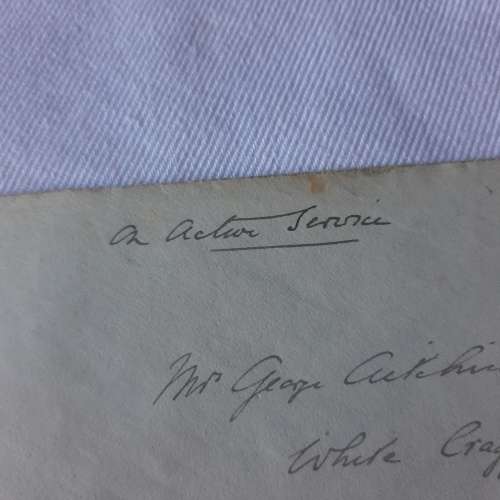 An Active service postal cover posted from Army Post office no 17 to England - Passed by censor