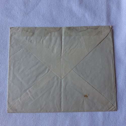 1923 Airmail cover from Edinburgh, Scotland to Pretoria, South Africa with twopence stamp
