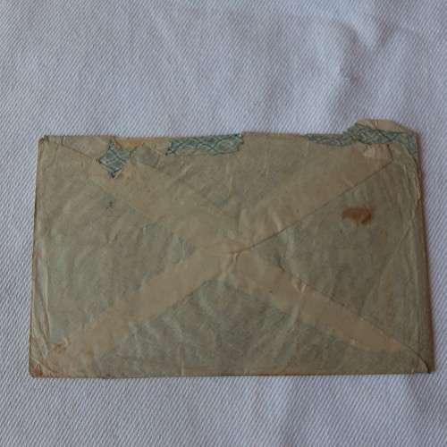 Airmail cover from Russell, New Zealand to London, England with 9 New Zealand stamps