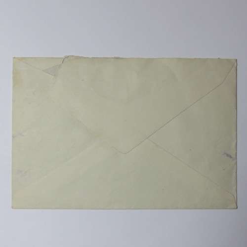Airmail cover from Dorset, England to Fishhoek, South Africa in 1963 with 3d and 4 1/2d stamps