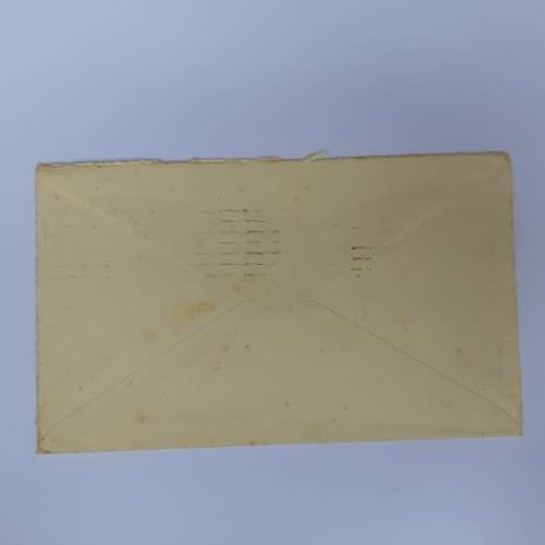 Postal cover from Manchester, England to Port Elizabeth, South Africa - with 2/6 British stamp