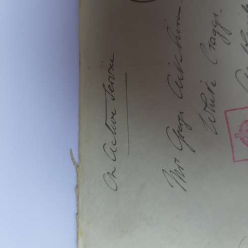 An active service cover posted by Army Post Office - 31 October 1917 - To England - Passed by censor