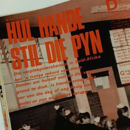 Ster magazine - 24 Maart 1972 - Ons verpleegsters