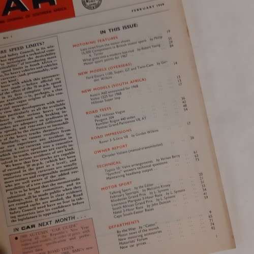 CAR Magazine - February 1968