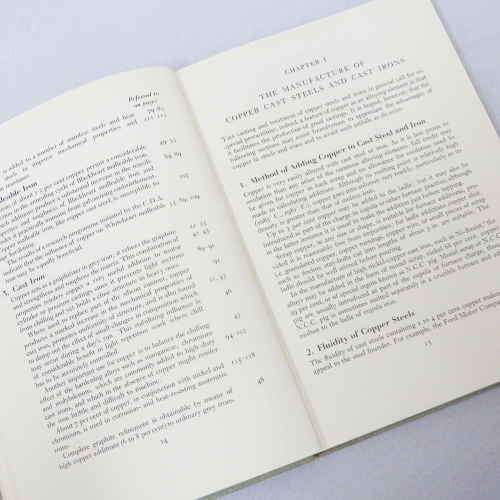 Copper in Cast Steel and Iron published by Copper Development Association , London 1959