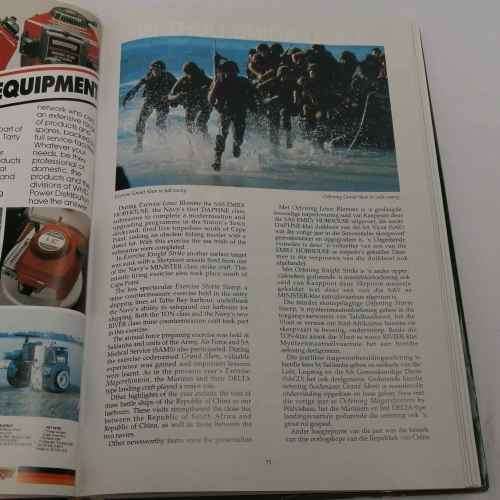 South Africa Defence Force Review 1990 book - Major A de la Rey