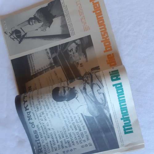Die Brandwag magazine - 19 Desember 1975 - Muhammad Ali artikel