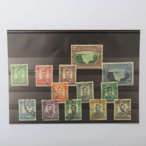 Southern Rhodesia lot of 13 stamps - Unchecked