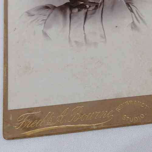 Antique portait photograph of Mrs. Kilson