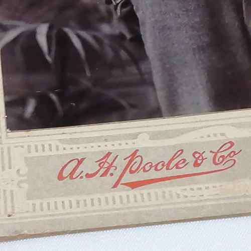 Antique photo of Mr.J.J O`Byrne taken by A.H Poole and Co