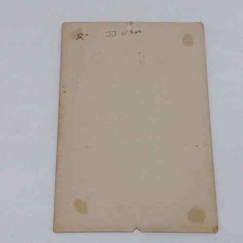Antique photo of Mr.J.J O`Byrne taken by A.H Poole and Co
