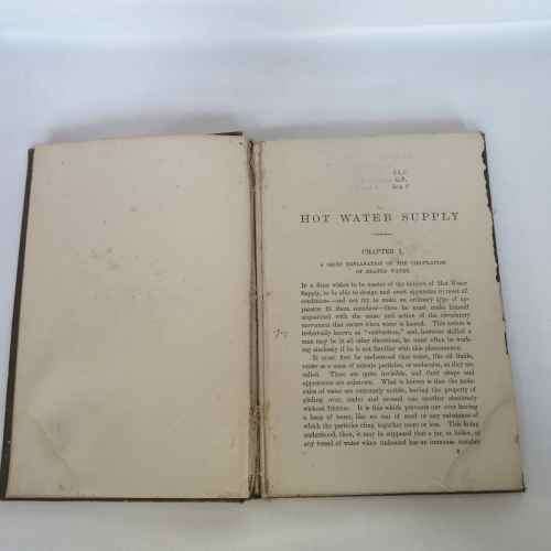 Hot Water Supply by Frederik Dye - 1902 edition