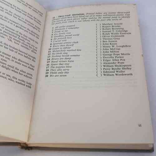 Biblioquiz of What do you Know? -- by Howard Collins - 1948 edition