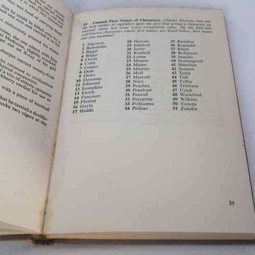 Biblioquiz of What do you Know? -- by Howard Collins - 1948 edition