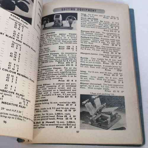 The Photographic Blue Book 1956/7 edition - Wallace Heaton Ltd