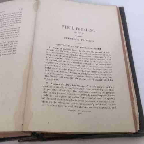 ICS Referce Library Volume 10A - Wood working, Pattern making, Moulding