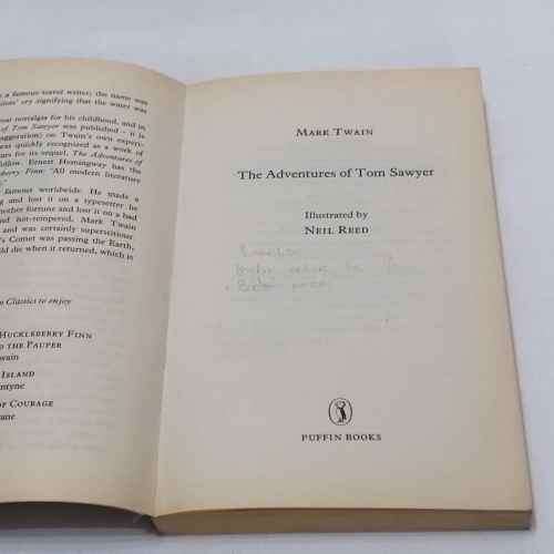 The Adventures of Tom Sawyer - Mark Twain 1994 edition