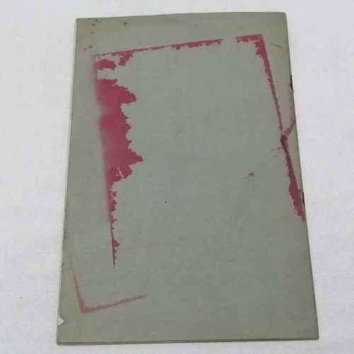 Royal Air Force Notebook for use in schools - belonged to F.R. Lyall - with ntes inside