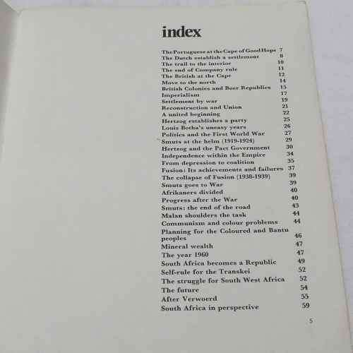 History of South Africa by W.J de Kook