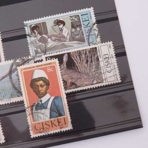 Lot of 10 Ciskei stamps Postally used - Real usage