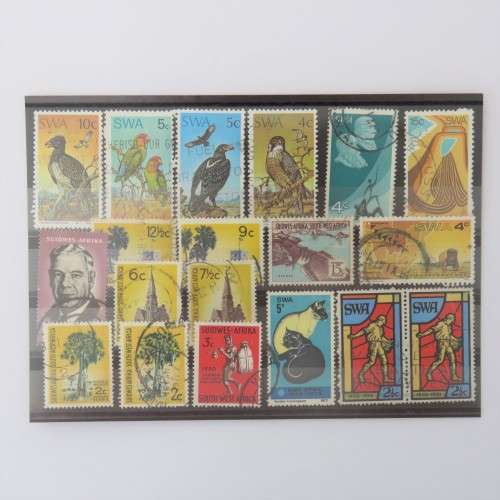 South West Africa lot of 19 early stamps - Some scarce ones