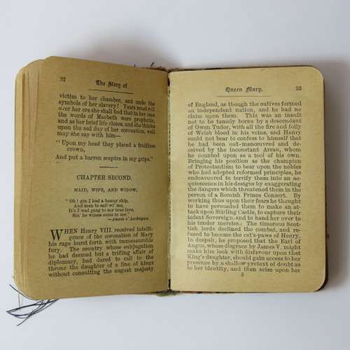 The Story of Queen Mary by A.H Millar - Pocket size book