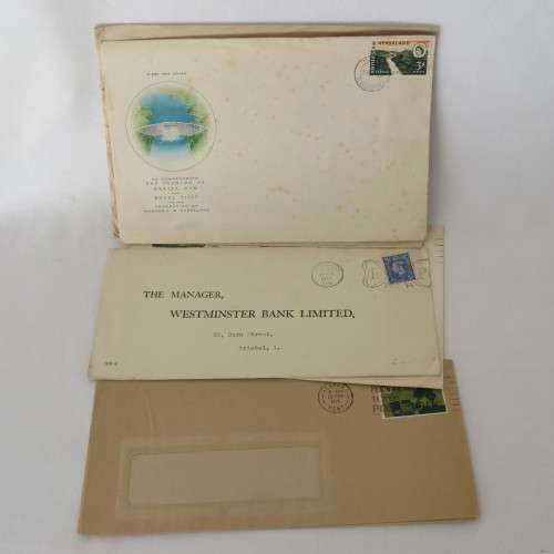 Lot of 34 postal covers International - First day covers and others
