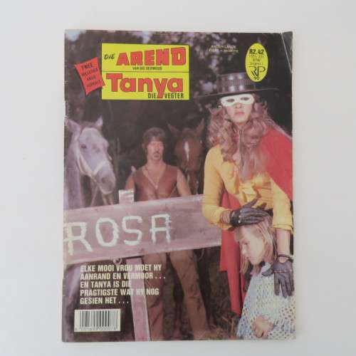 Fotoboekie Dubbel uitgawe no 90 Arend van die oerwoud en Tanya die vegter - Goeie toestand