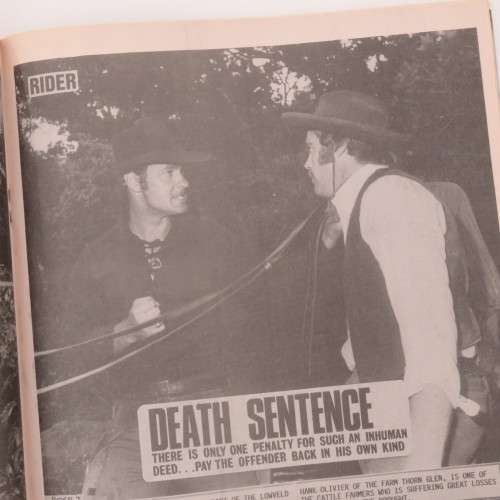 Photo book no 7 The Eagle & Rider for Justice in English (Arend van die oerwoud & Ruiter in Swart)