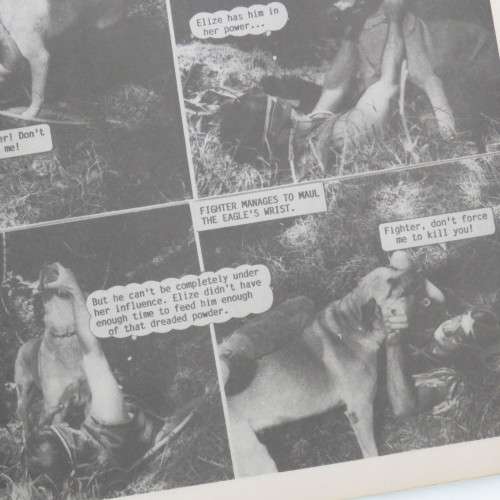 Photo book no 7 The Eagle & Rider for Justice in English (Arend van die oerwoud & Ruiter in Swart)