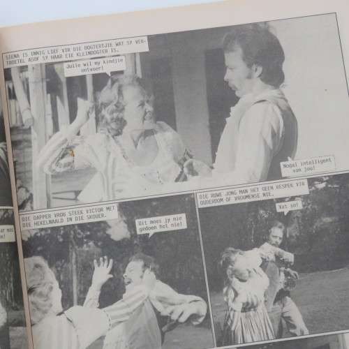Fotoboekie Dubbel uitgawe no 35 Arend van die oerwoud and Tanya die vegter - Klein vlek op voorblad
