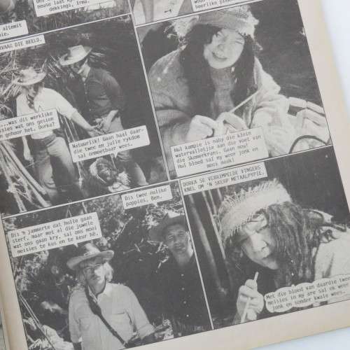 Fotoboekie Dubbel uitgawe no 35 Arend van die oerwoud and Tanya die vegter - Klein vlek op voorblad
