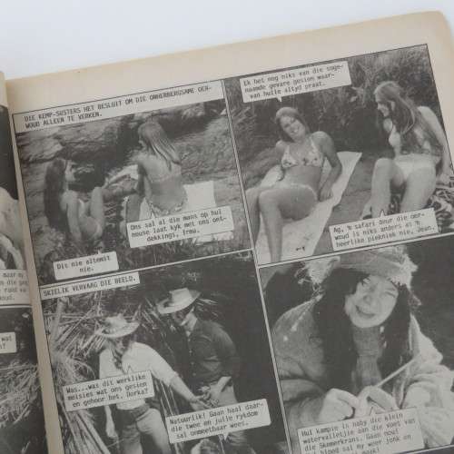 Fotoboekie Dubbel uitgawe no 35 Arend van die oerwoud and Tanya die vegter - Klein vlek op voorblad