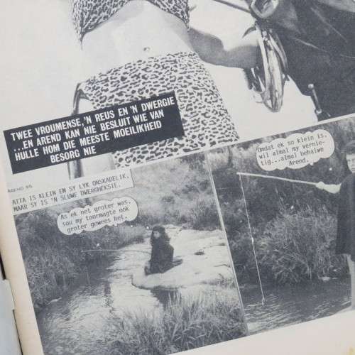Fotoboekie Dubbel uitgawe no 55 Arend van die oerwoud and Tanya die vegter - Goeie toestand