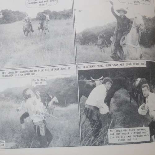 Fotoboekie Dubbel uitgawe no 41 Arend van die oerwoud and Tanya die vegter - Baie goeie toestand