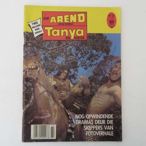Fotoboekie Dubbel uitgawe no 47 Arend van die oerwoud and Tanya die vegter - Goeie toestand