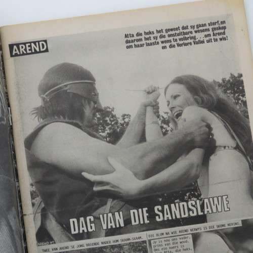 Fotoboekie Dubbel uitgawe no 47 Arend van die oerwoud and Tanya die vegter - Goeie toestand
