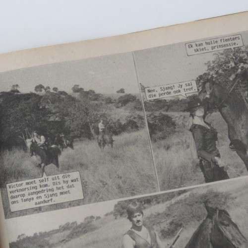 Fotoboekie Dubbel uitgawe no 57 Arend van die oerwoud and Tanya die vegter - Baie goeie toestand