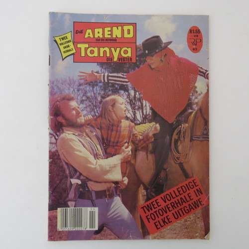 Fotoboekie Dubbel uitgawe no 62 Arend van die oerwoud and Tanya die vegter - Goeie toestand