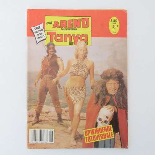 Fotoboekie Dubbel uitgawe no 53 Redelike goeie toestand Arend van die oerwoud and Tanya die vegter