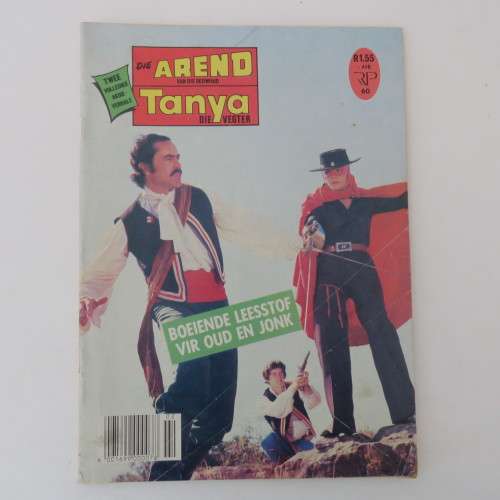 Fotoboekie Dubbel uitgawe no 60 Arend van die oerwoud and Tanya die vegter - Redelike toestand