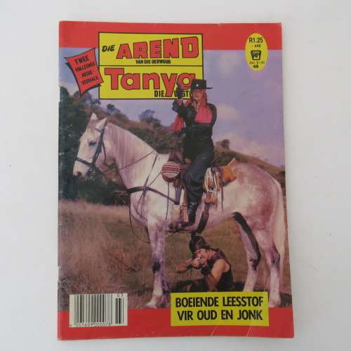 Fotoboekie Dubbel uitgawe no 48 Arend van die oerwoud and Tanya die vegter - Redelike toestand