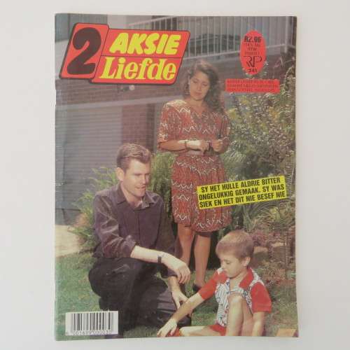 Fotoboekie Afrikaans Dubbel boekie - no 241 2 Aksie/Liefde die prys van liefde and n tweede kans
