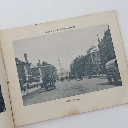 3 x Early 1900`s photo-folio booklets with photographic views of London and suburbs