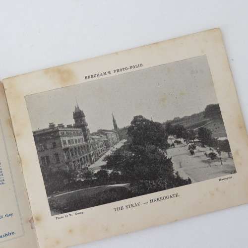 3 x Early 1900`s photo-folio booklets with photographic views of London and suburbs