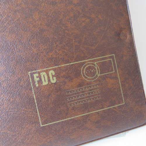 Banknote/document/FDC album with space for 58 X large items
