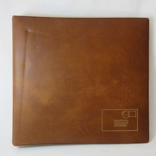 Banknote/FDC album with 128 large pouches - Used album