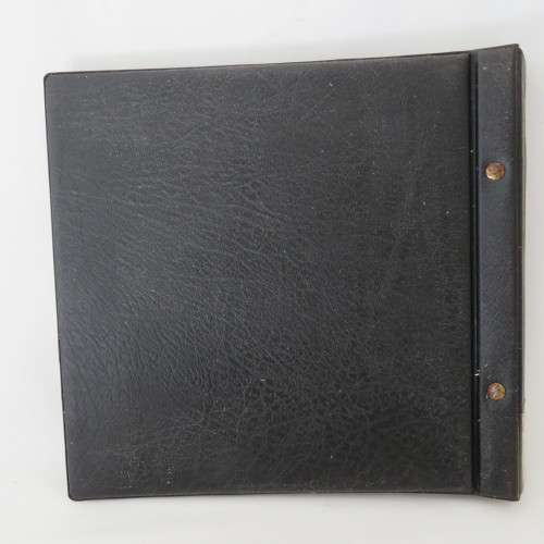 Banknote/FDC album with space for 100 large items and 10 X large items