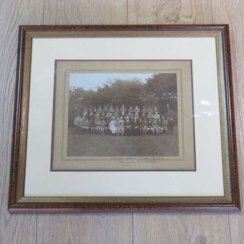 Framed picture of Learners and Personal of Falmouth Selwood House, Cornwall - Late 1800`s